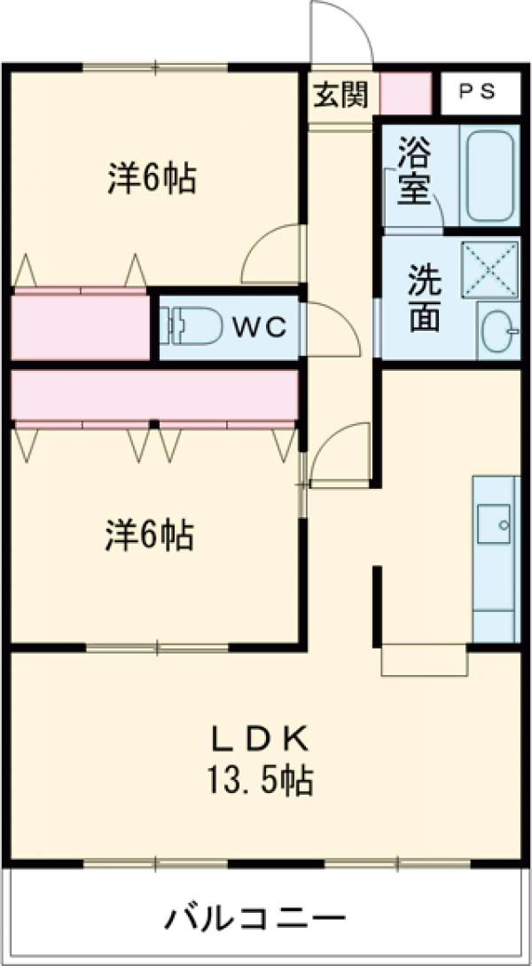 リジョンCの間取り