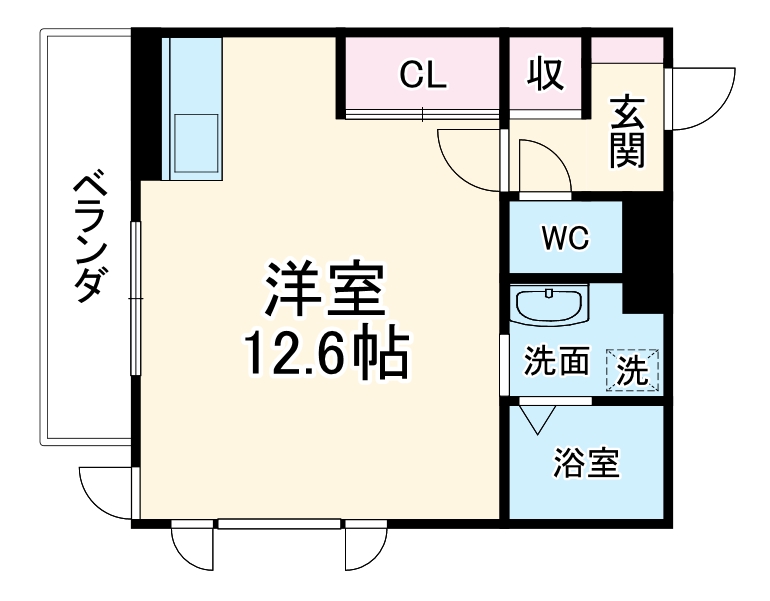 スタブリテラス桑名の間取り