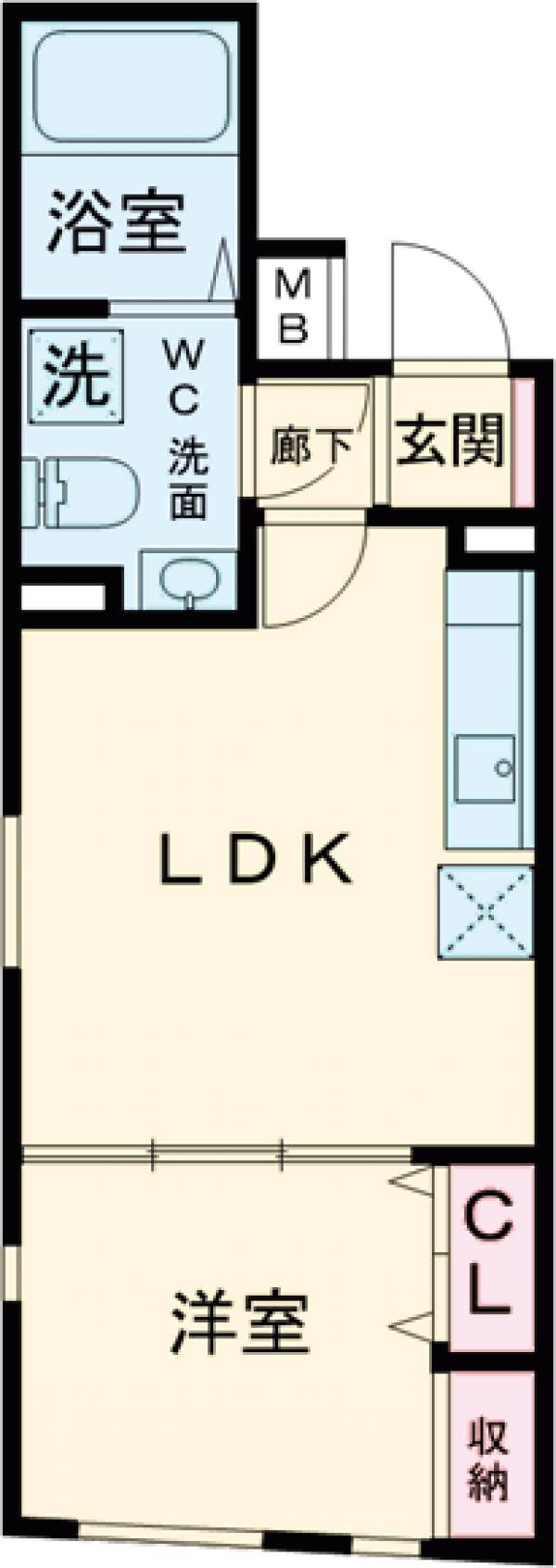 レピュア北池袋駅前レジデンスの間取り