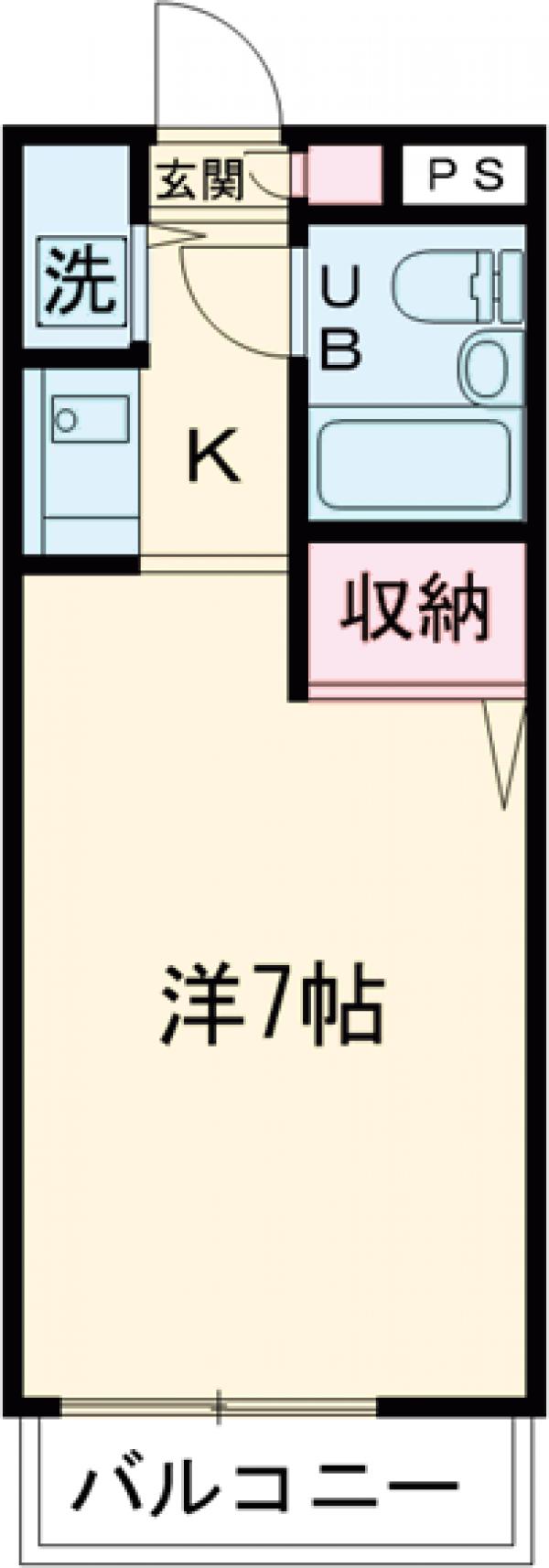 ダイアパレス氷川台の間取り