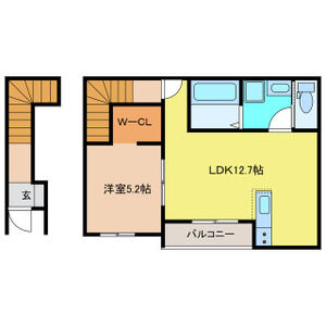 リーブルファイン中志段味・202号室の間取り