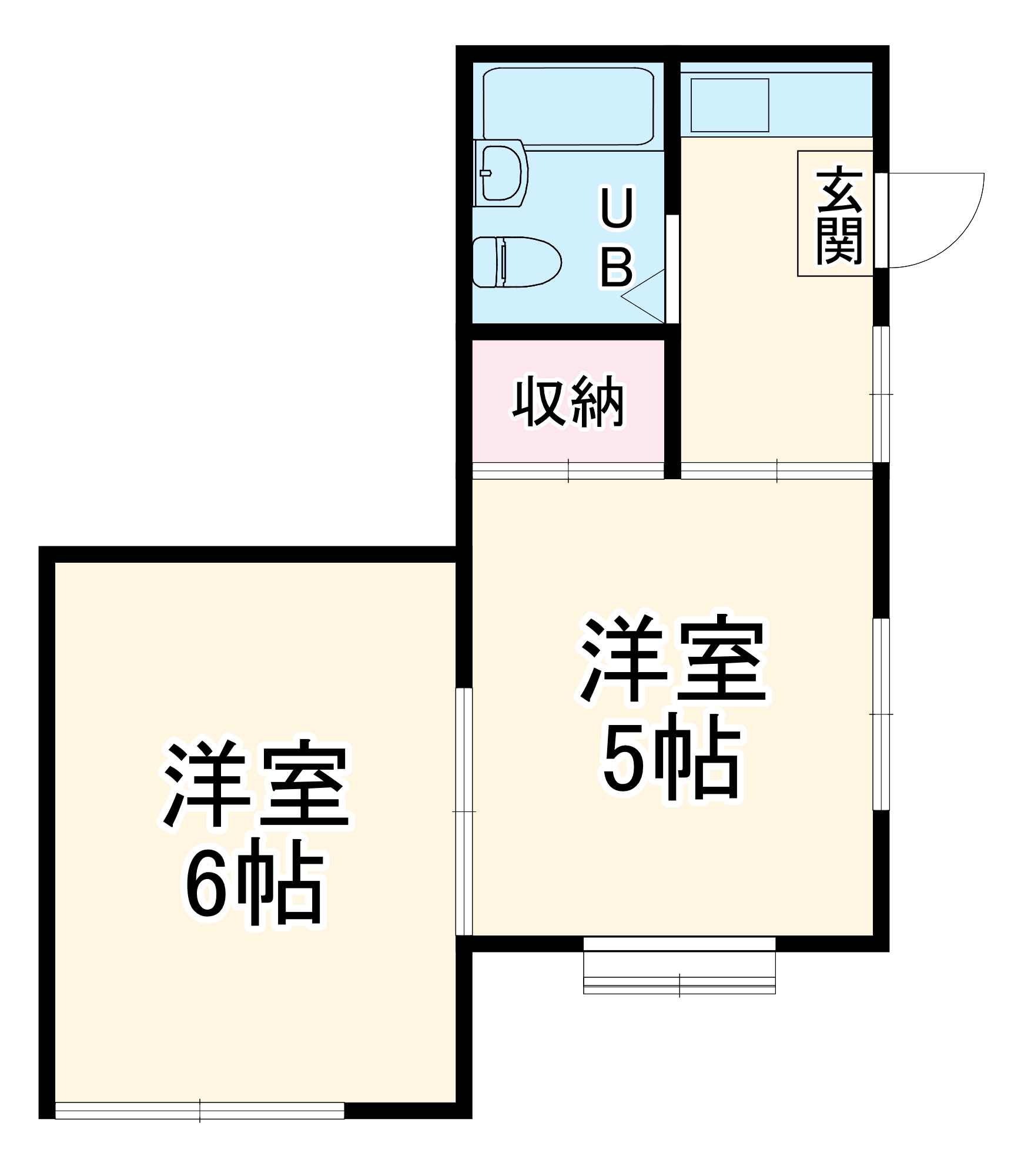 アパートメント本大久保の間取り