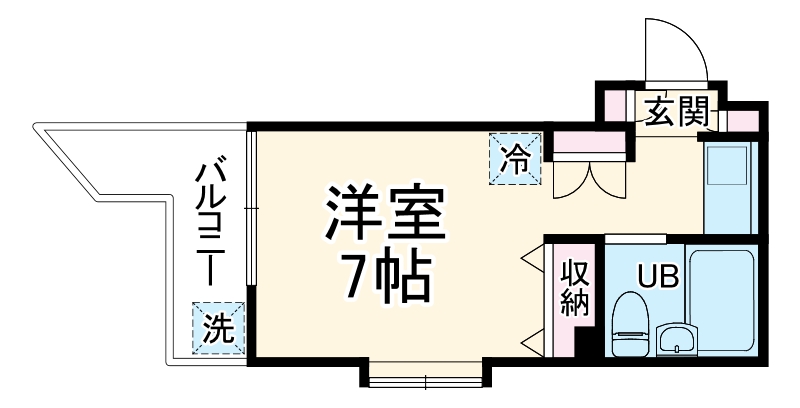 メゾン・ド・ミュールの間取り