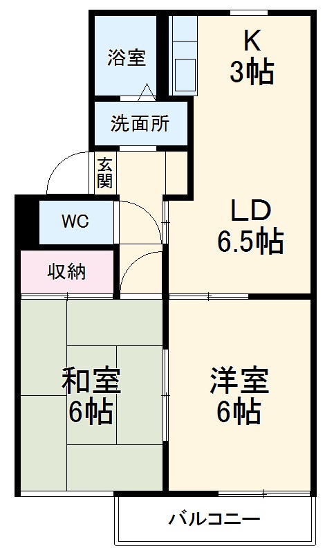 ライクピアの間取り