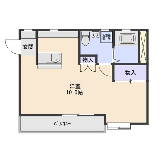 ユーズハウスIIの間取り