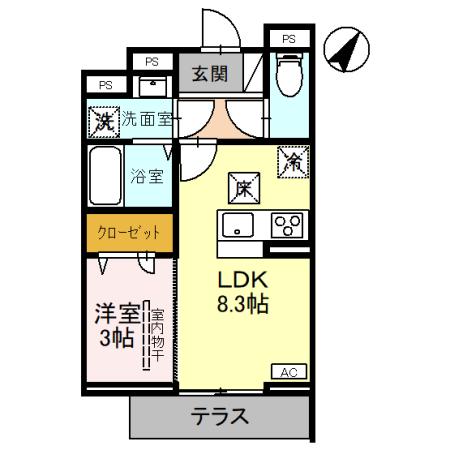 D-Sereno弥生の間取り