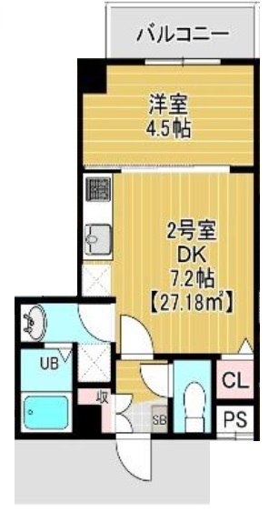 Ｐａｒｋ　Ｒｅｓｉｄｅｎｃｅ東千葉・502号室の間取り