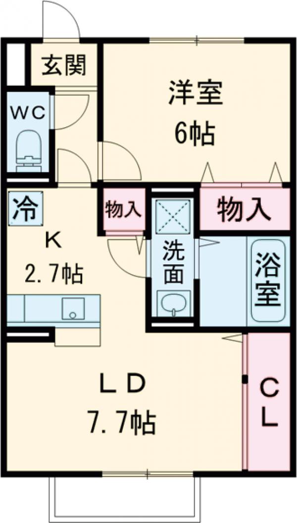 アゼリアの間取り