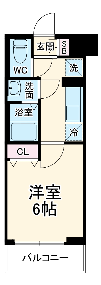 ジェノヴィア妙典の間取り