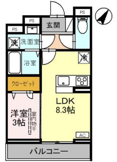 D-Sereno弥生の間取り