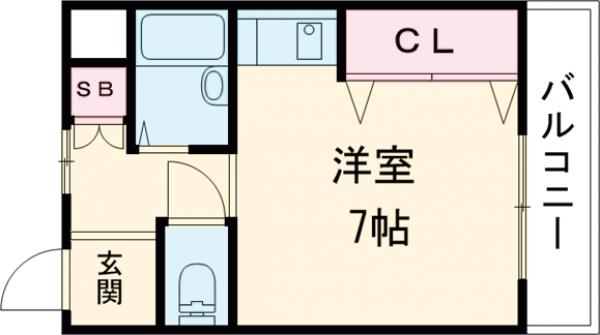 アンフィニィ・橋の内Ⅲの間取り