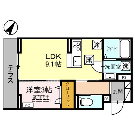 D-Sereno弥生の間取り