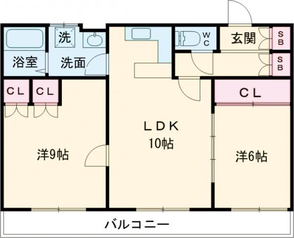ヴィラベール洗足池の間取り