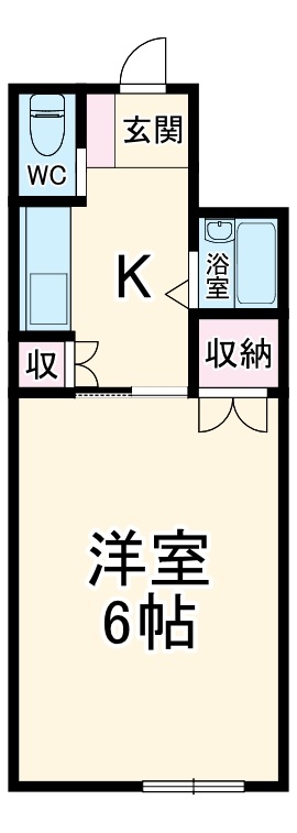 クロノス南矢名2番館の間取り