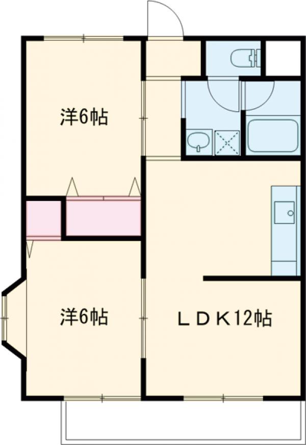 レジデンスRSの間取り