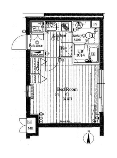 ヴォーガコルテ王子神谷アジールコートの間取り
