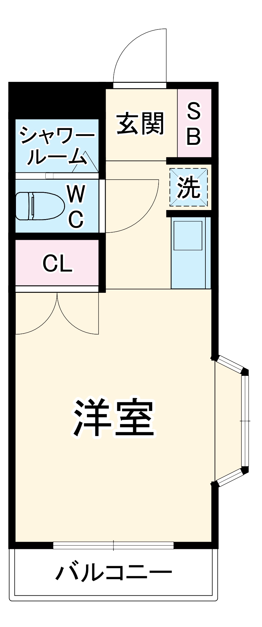 ライオンズマンション相武台前第5の間取り
