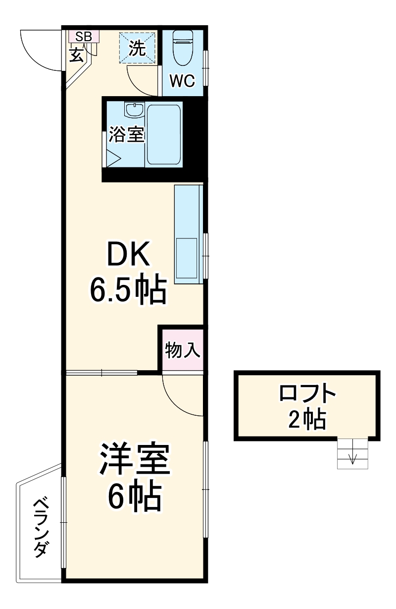 草加第28レジデンスの間取り