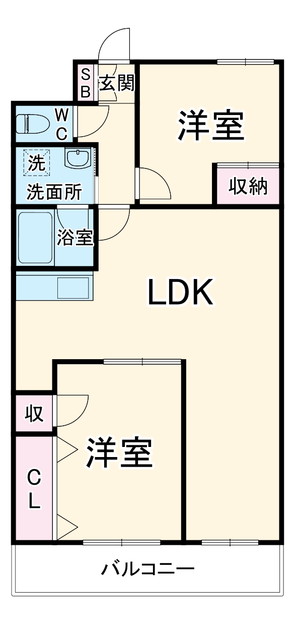 グレース貴船の間取り