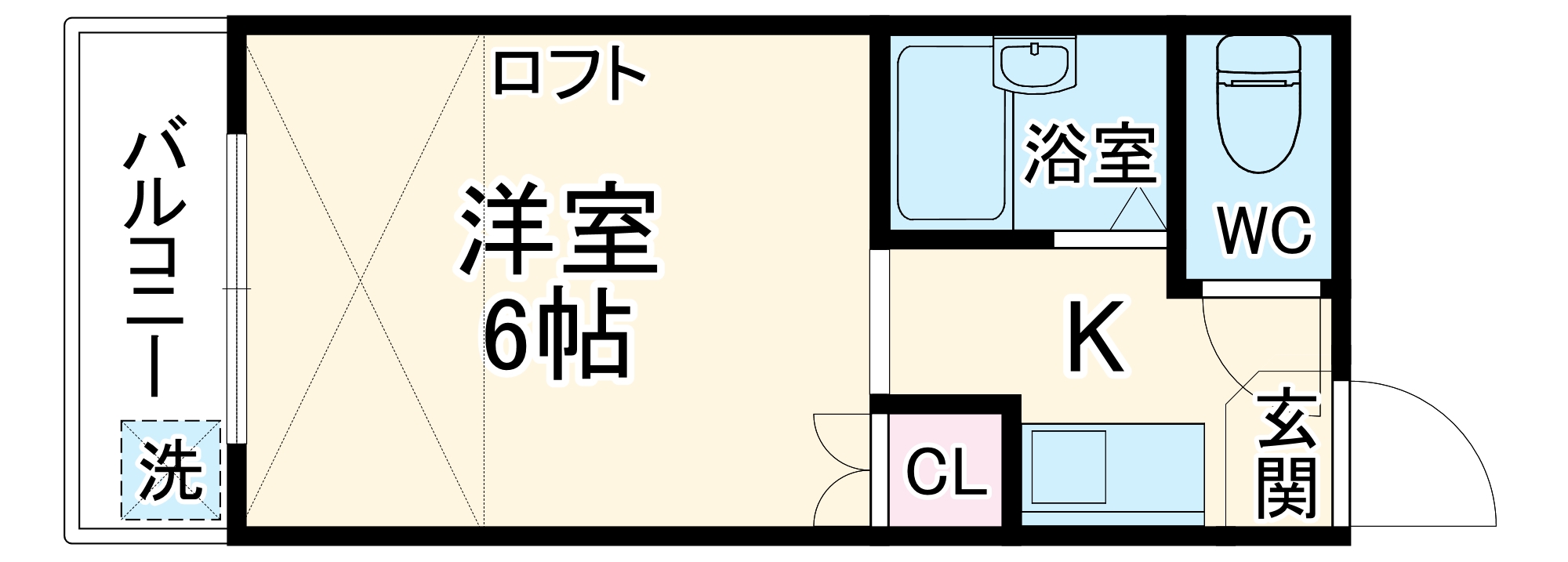 サン ミッシェルの間取り