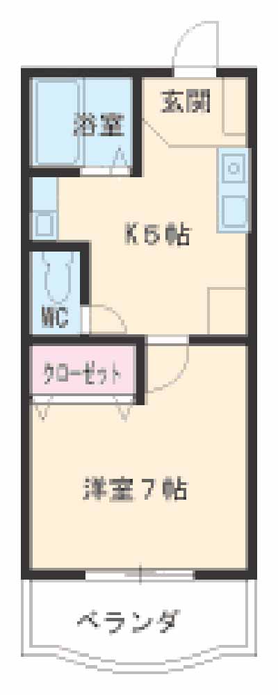 ロイヤルマンションヨコチの間取り