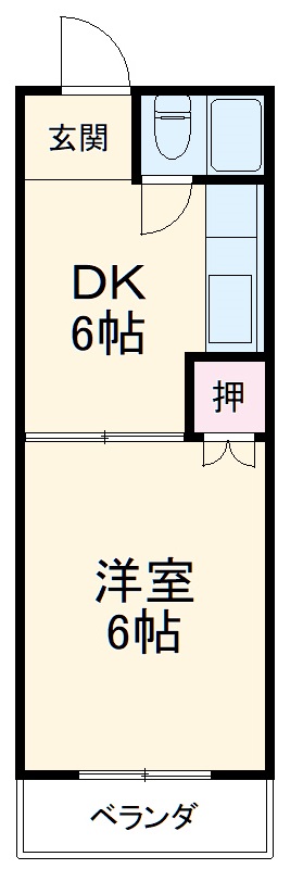 ビラ・モデルナの間取り