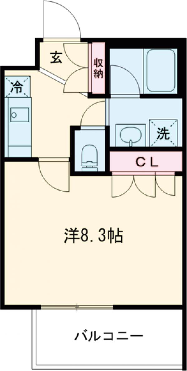 ガーデン千歳船橋の間取り