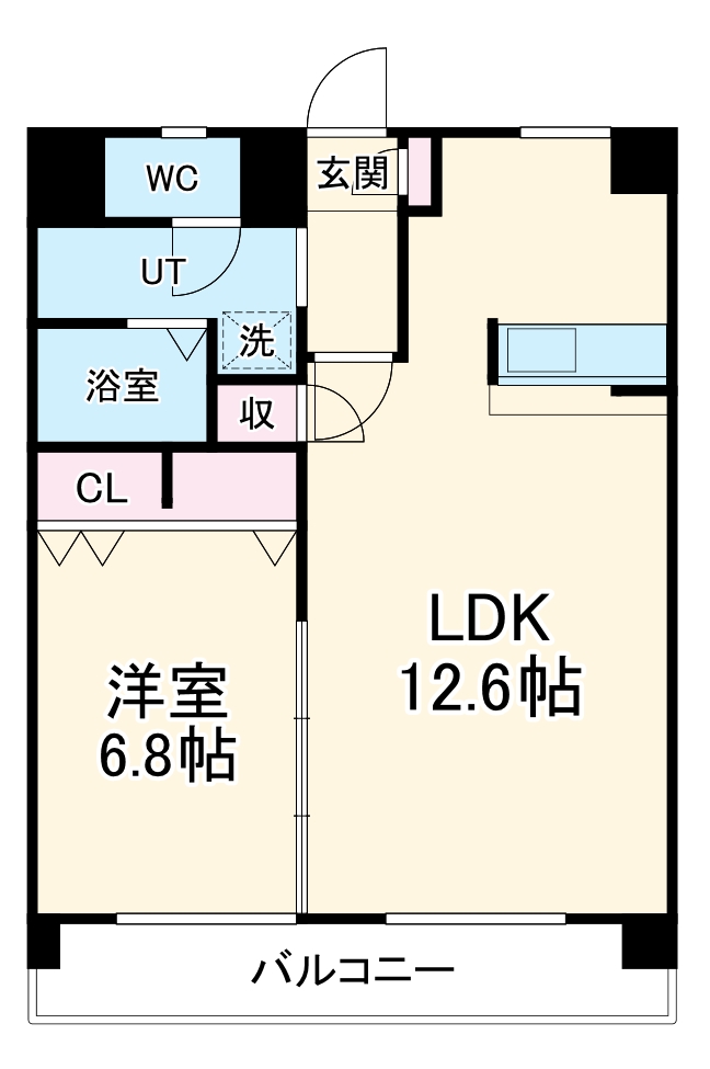 サンビーム八代の間取り