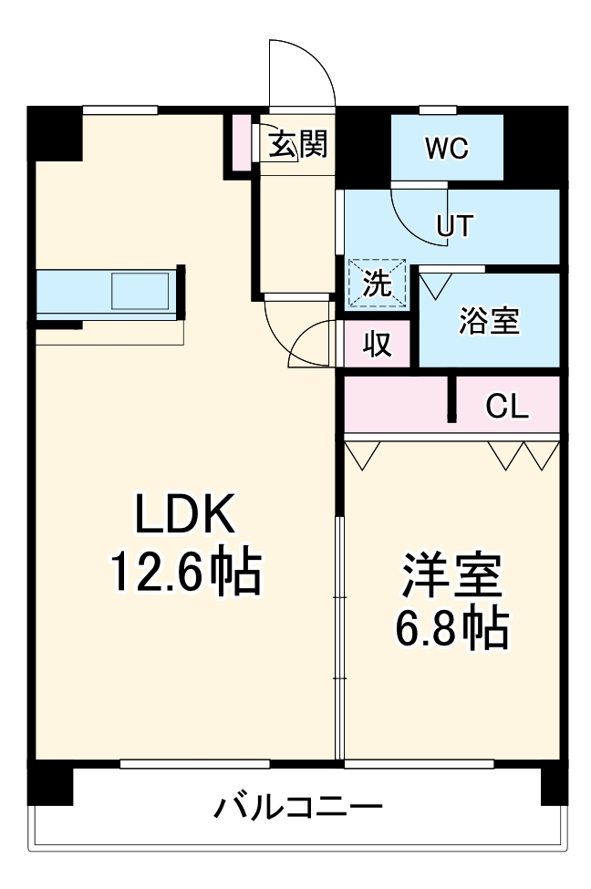 サンビーム八代の間取り