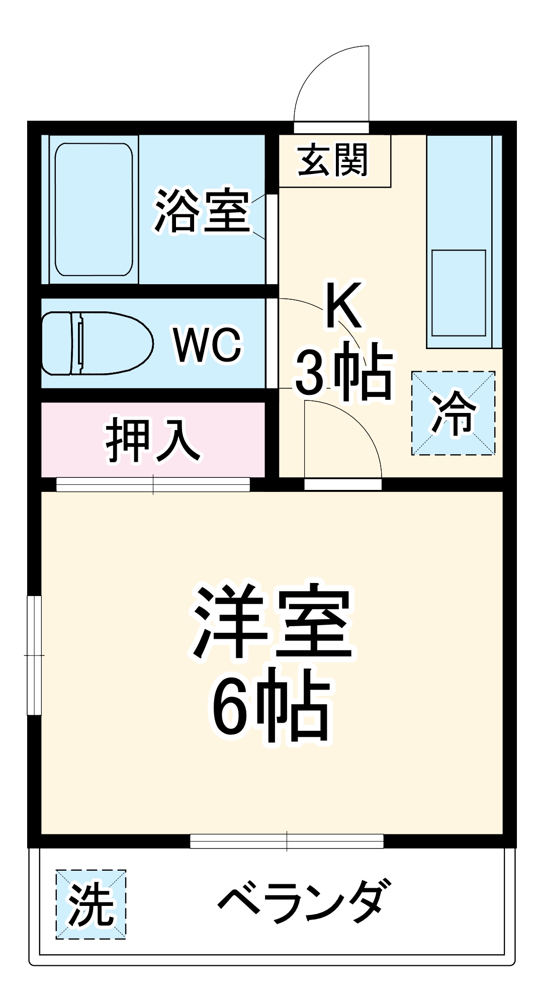 SKハイムの間取り