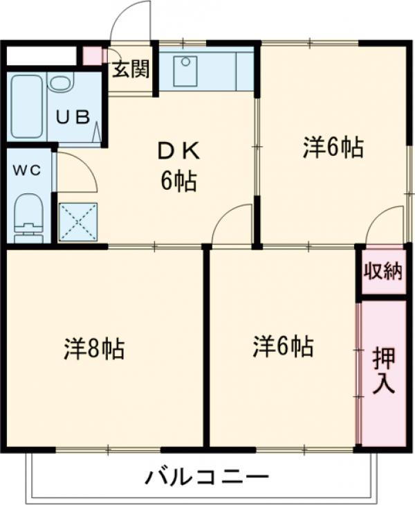 キャピタルノースの間取り