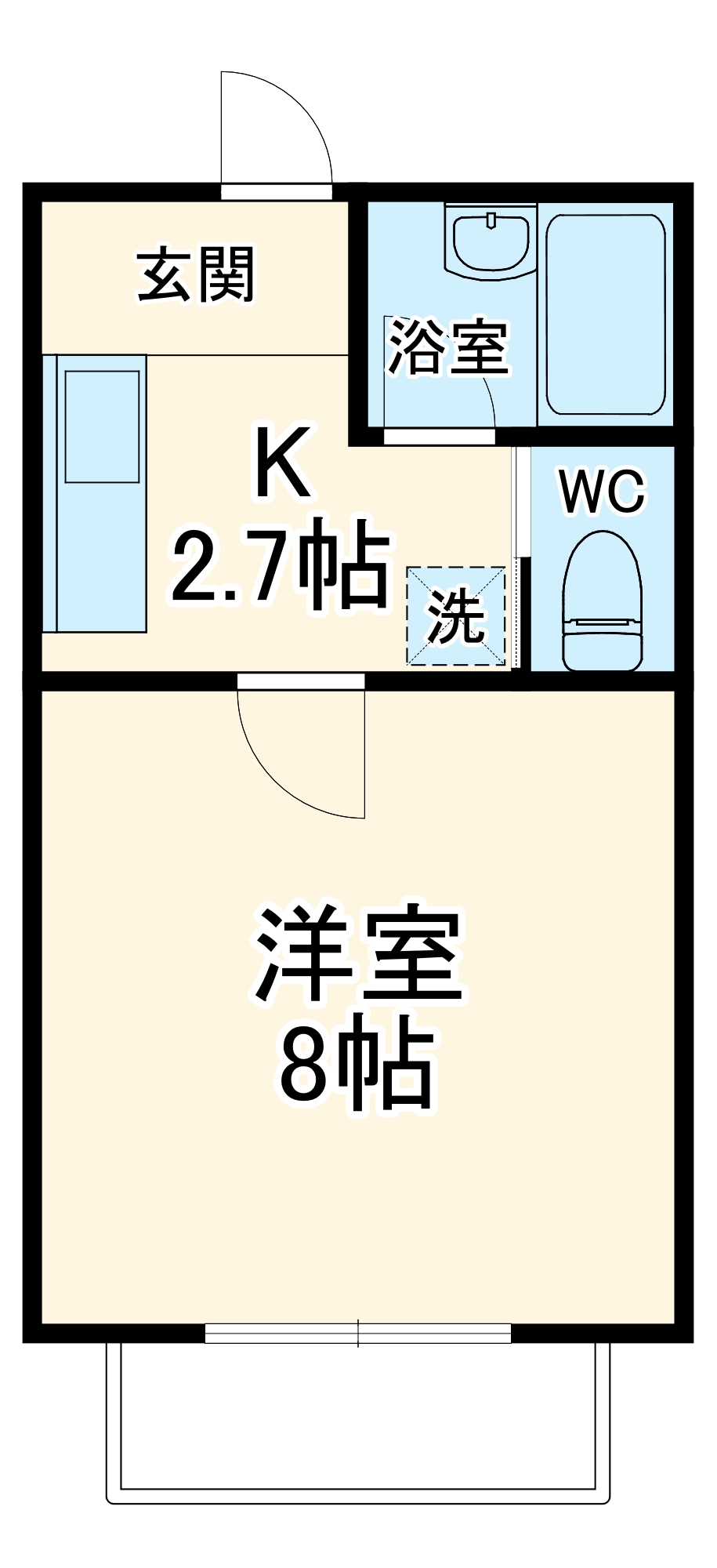 サンヨ高林の間取り