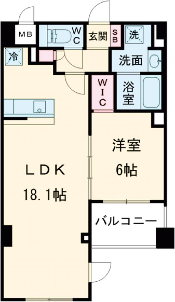 武蔵野レジデンスの間取り