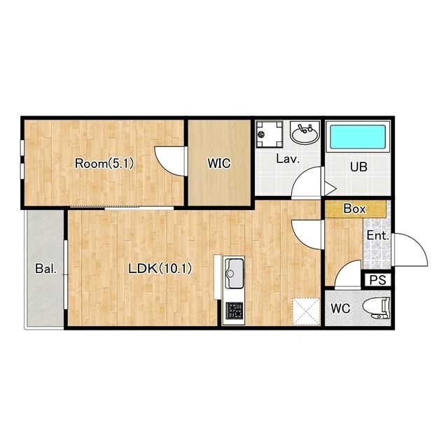 シエーナ武蔵藤沢の間取り