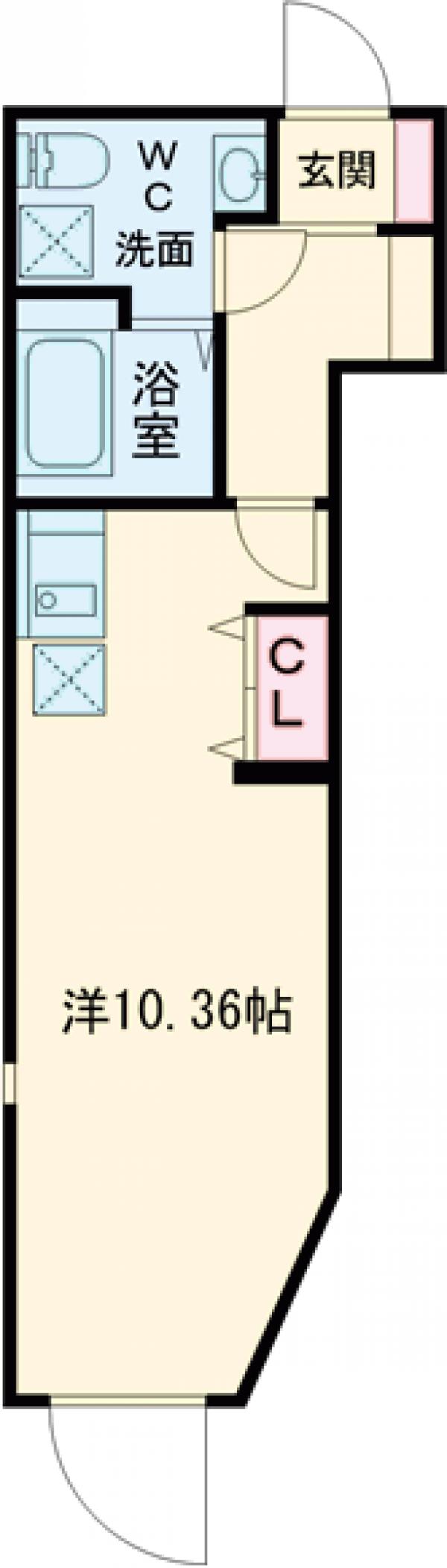 ルオーレ田端の間取り