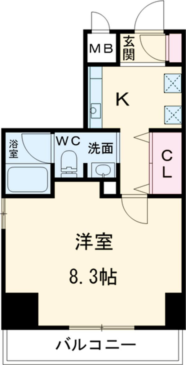 澄和レジデンス名古屋の間取り