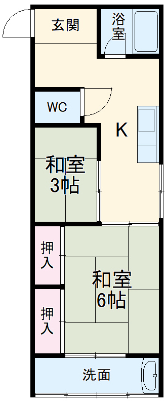 安藤ビルの間取り