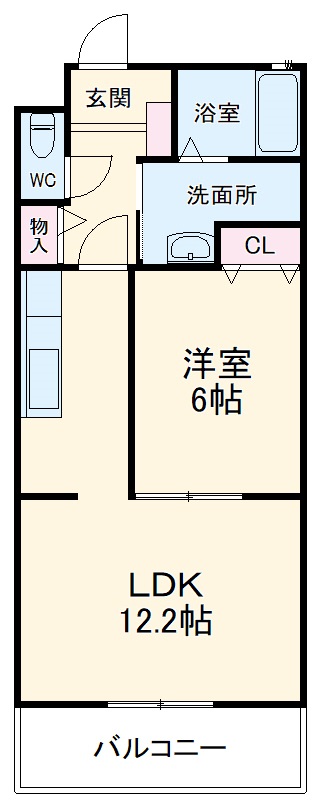 アンクルールの間取り