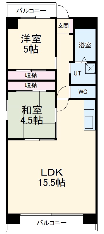 ナビシティ牧の里の間取り