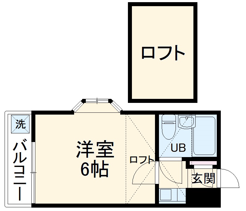 ジュネパレス新検見川第01の間取り