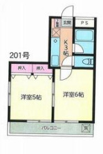 ボナール南台の間取り