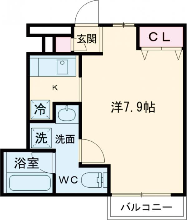 リブリ・M ファーストの間取り