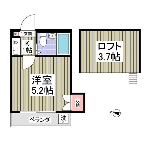 ザ・ファースト西所沢の間取り