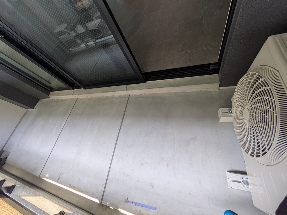 10/17 バルコニー