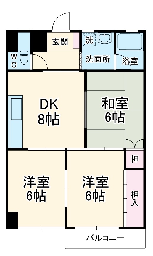 アーバン寿の間取り