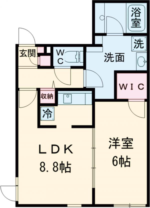Branche学芸大学Ⅲの間取り