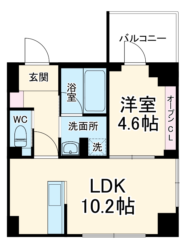 ルヴェールの間取り