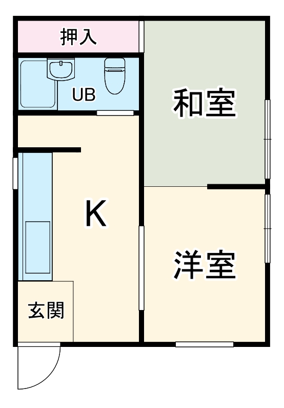 コーポレイⅠの間取り