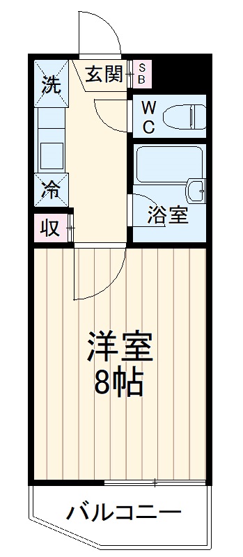 ベルガーデンの間取り