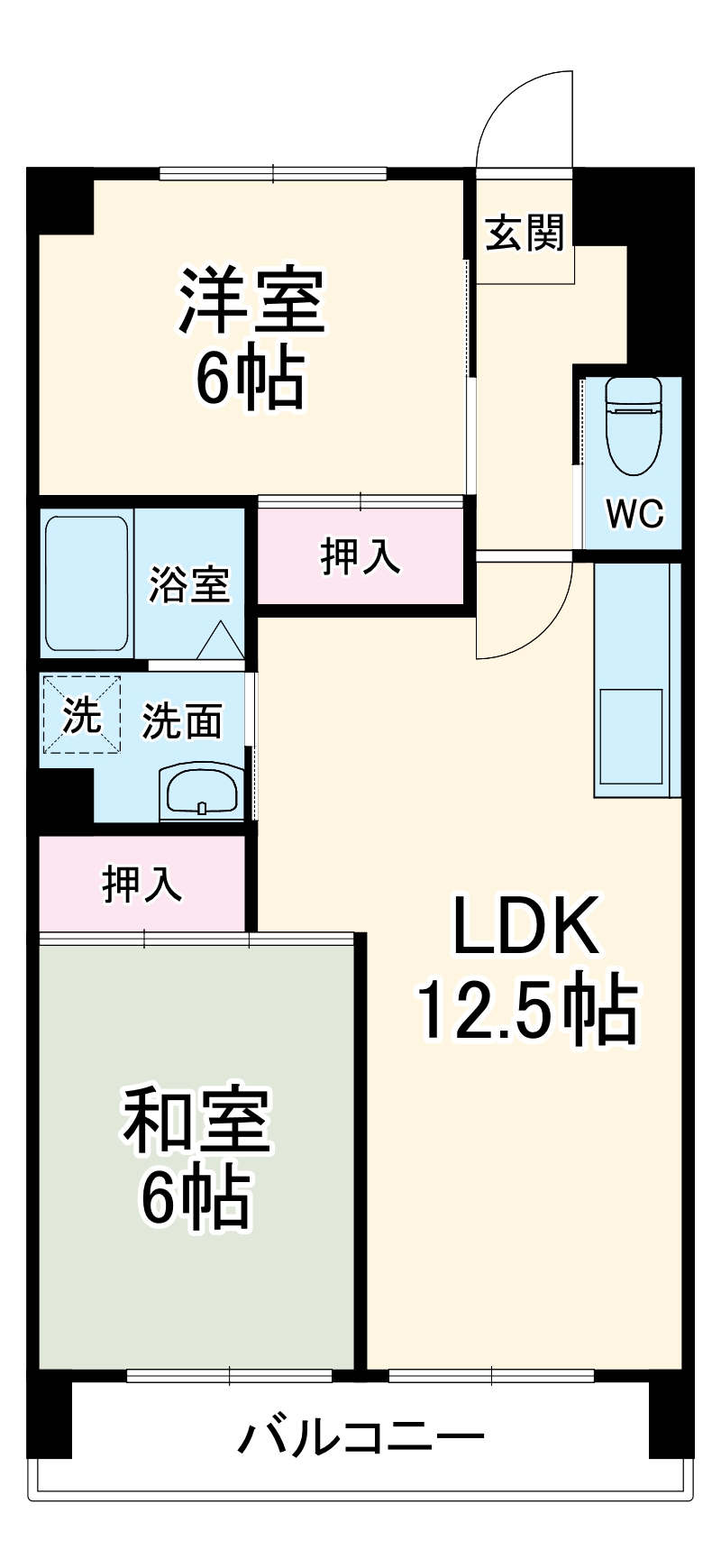メゾンパトラージュの間取り